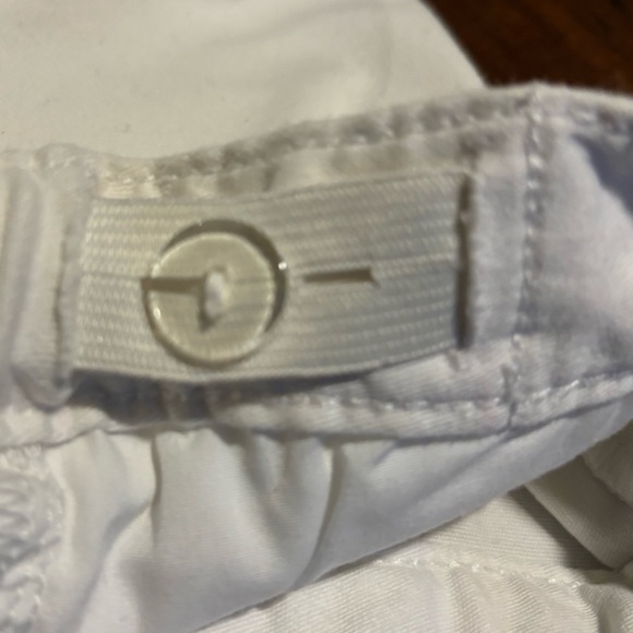 GARNET HILL KIDS GIRLS WHITE SHORTS SUMMER BEACH POOL SIZE 10 - Picture 4 of 4